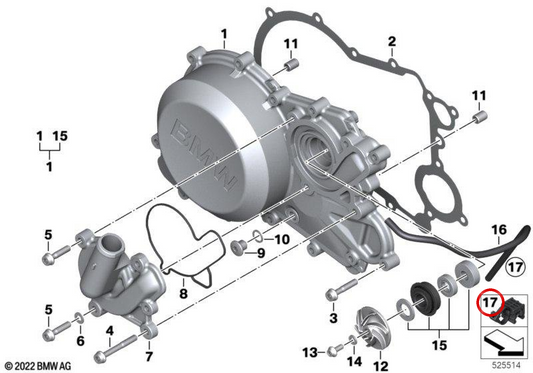 Fascetta fermacavi con supporto L=200 mm OEM 34327708473 per moto BMW R 1300 GS, R 1250 GS, R 1250 RT, S 1000 RR, F 900 GS... e altri. Originale BMW Motorrad.