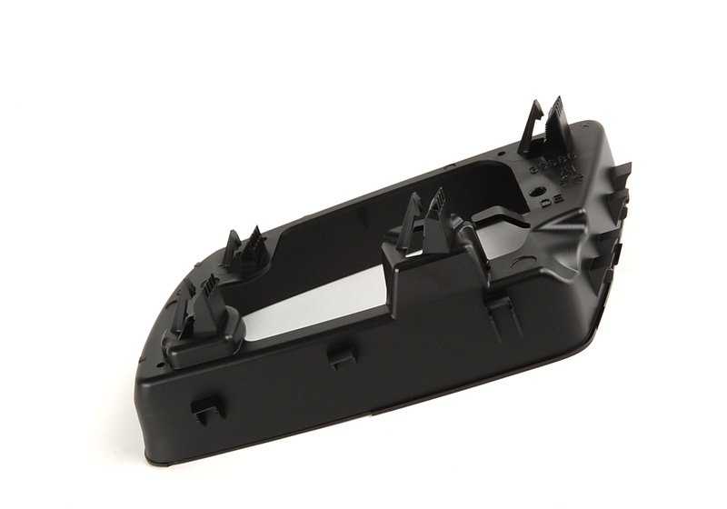 Right exterior rearview cover OEM 51167174966 for BMW E60, E61, E63, E64. Compatible with 520i, 520d versions, etc. Original BMW piece. Ideal to replace damaged lid of the right mirror.