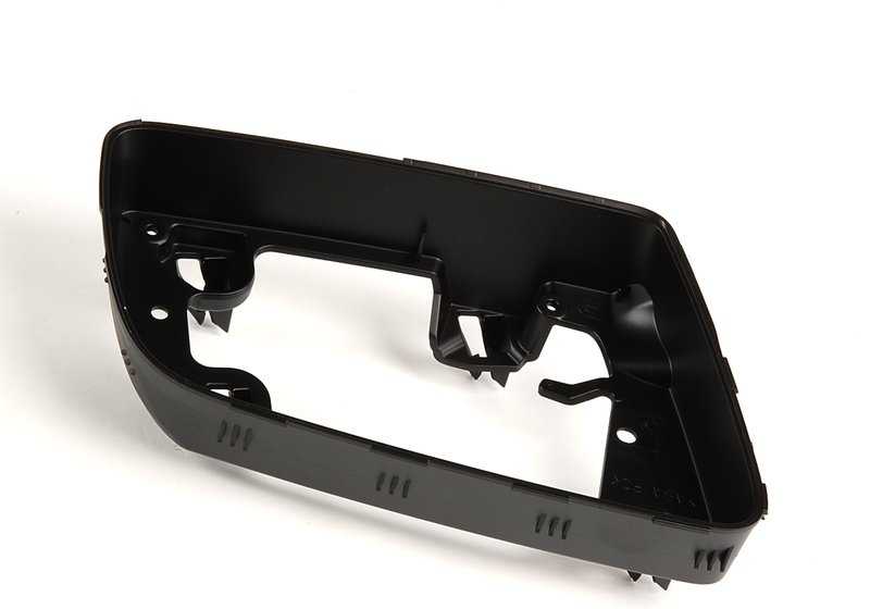 Right exterior rearview cover OEM 51167174966 for BMW E60, E61, E63, E64. Compatible with 520i, 520d versions, etc. Original BMW piece. Ideal to replace damaged lid of the right mirror.