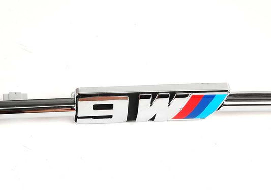 Rejilla decorativa lateral delantera izquierda OEM 51137906525 para BMW E63 M6 y E64 M6. Original BMW.