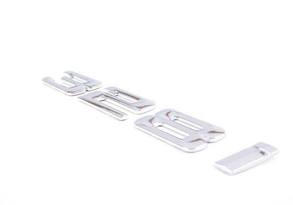 Emblema adhesivo trasero para BMW E46 (OEM 51148172057). Original BMW