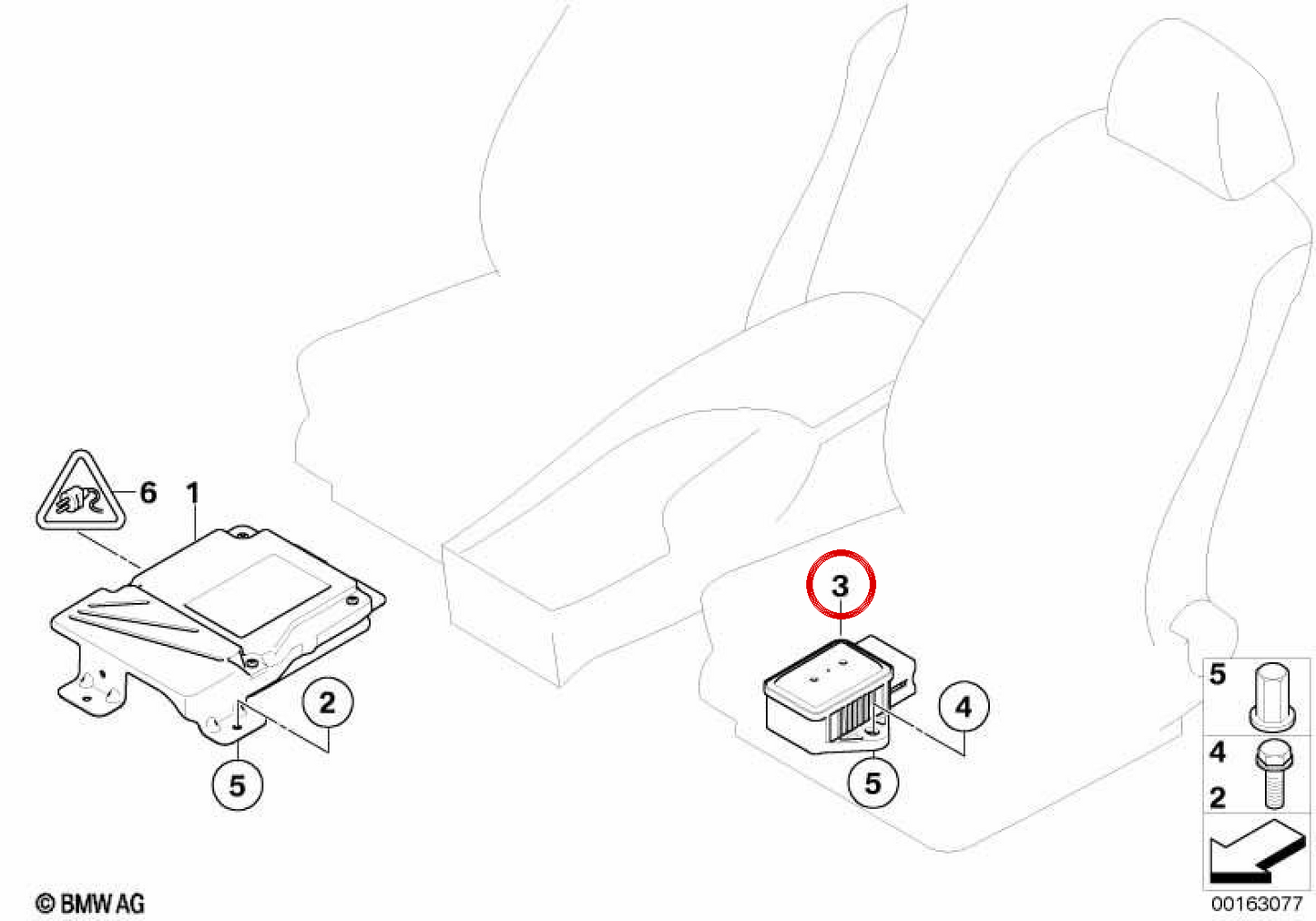 OEM 34526777435 Rotationssensor für BMW E60, E61, E63, E64, E65, E66, E83, E53. Original BMW. Ein geeignetes für aktive Managementsysteme und Dynamic Stability Control (DSC).