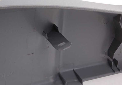Embellecedor exterior izquierdo gris OEM 52107901525 para BMW Serie 3 E46. Pieza original BMW.