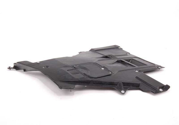 Protector inferior del motor (cubrecárter) OEM 51718240510 para BMW E39. Original BMW.