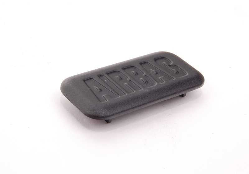Tapa embellecedora "Airbag" OEM 51432251367 para BMW E81, E82, E87, E46, E90, E91, E92, E39, E60, E61, E63, E38, E65, E66, E83, E53, E70, E71, E72. Original BMW.