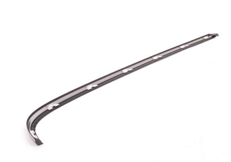 Listón cristal lateral trasero derecho OEM 51367071672 para MINI R50, R53. Original MINI.