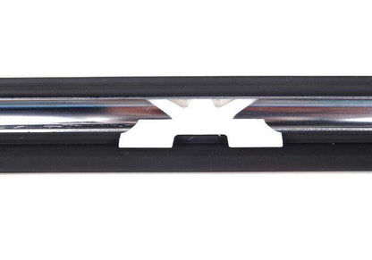 Listón cristal lateral trasero derecho OEM 51367071672 para MINI R50, R53. Original MINI.