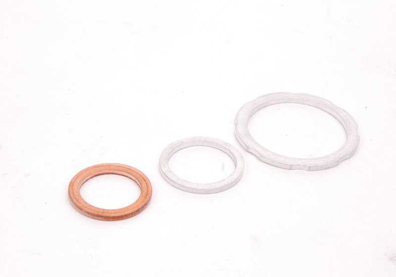 Placete para cárter sem amianto para BMW E82, E88, E90, E91, E92, E93, E60N, E61N, F01, F02, E71, E89 (OEM 11117567210). BMW original
