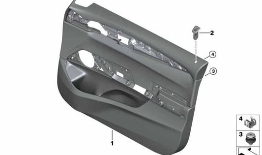 OEM 51416994147 Linksvordertür für BMW E87, E81. Original BMW.