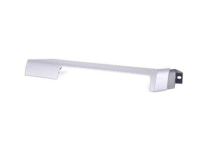 Moldura decorativa aluminio interior central OEM 51457895411 para BMW E46. Original BMW.