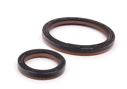 Juego de juntas para caja del cigüeñal sin amianto para BMW Serie 3 E36, E46 (OEM 11111712981). Original BMW.