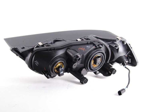 Left Headlight with White Indicator OEM 63128386047 for BMW E36, Z3. Original BMW.