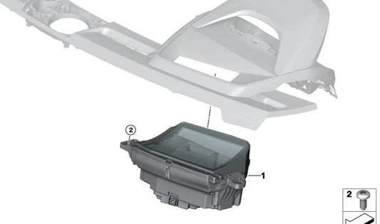 Display head-up OEM 62309395584 per BMW I8 (I12, I15). BMW originale