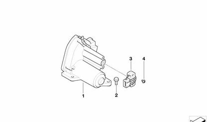 OEM Mariposa Corps 13627840537 for BMW E46 (M3), Z3 m (E36), Z4 m (E85, E86). Compatible with S54 motor. Original BMW.