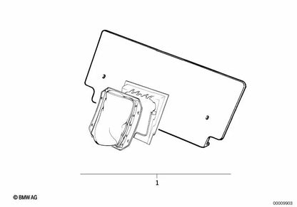 Reechipment -Kit für BMW E39 (OEM 72609405802). Original BMW.