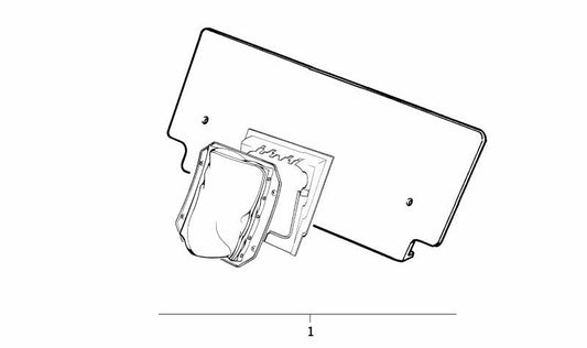 Bolsa portaesquís OEM 72609408675 para BMW E39. Original BMW.