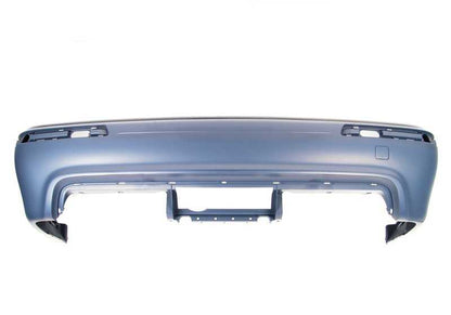 Parachoques trasero imprimado OEM 51122498505 para BMW E39. Repuesto original BMW.