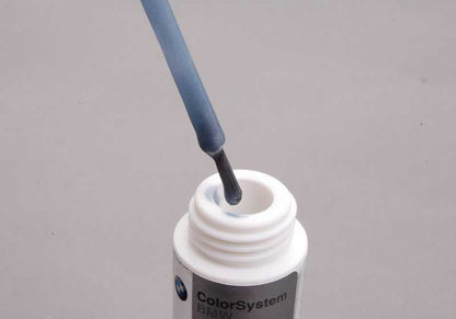 Barra de retoque Glacier Silver met. para varios modelos de BMW (OEM 51910429328). Original BMW.