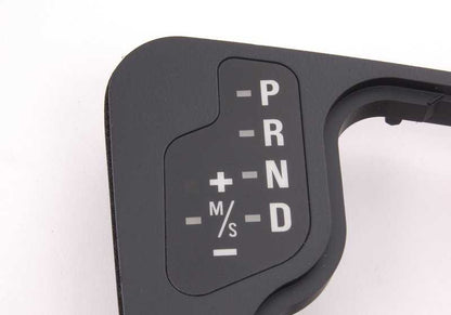 EMBELLECADOR CHANGE LEVER STEPTRONIC OEM 51168257117 FOR BMW E46. Original BMW.