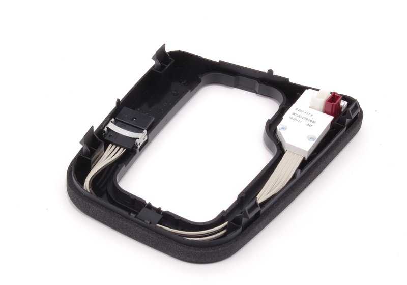 EMBELLECADOR CHANGE LEVER STEPTRONIC OEM 51168257117 FOR BMW E46. Original BMW.