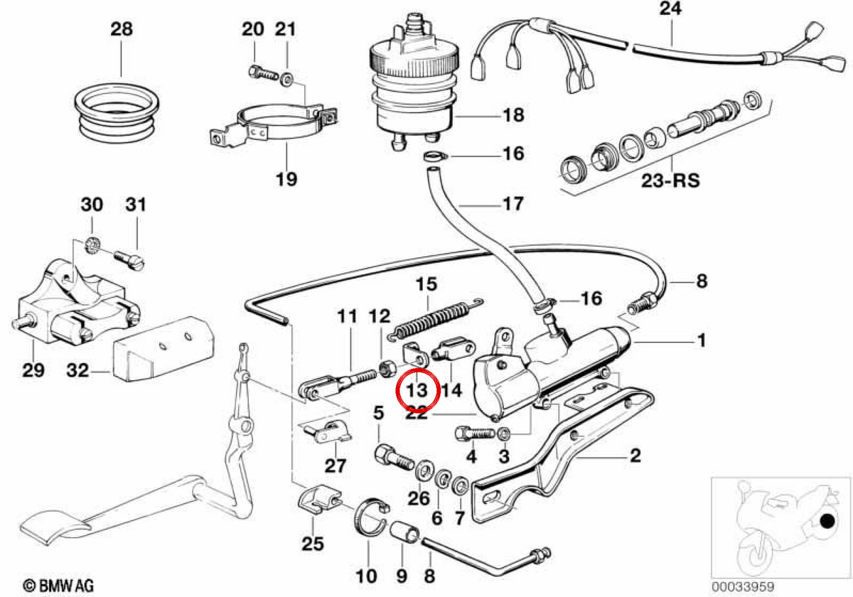 Plaque de fixation OEM 35211238039 pour BMW E32, E34, E38. BMW d'origine.