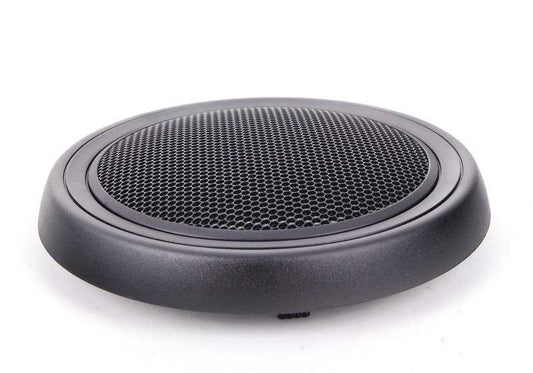 Tapa para altavoz de graves negro OEM 51412753066 para MINI R55, R56, R57, R58, R59. Recambio original MINI.