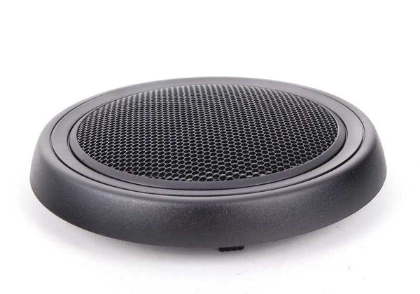 Tapa para altavoz de graves negro OEM 51412753066 para MINI R55, R56, R57, R58, R59. Recambio original MINI.