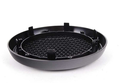 Tapa para altavoz de graves negro OEM 51412753066 para MINI R55, R56, R57, R58, R59. Recambio original MINI.