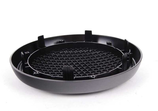 Tapa para altavoz de graves negro OEM 51412753066 para MINI R55, R56, R57, R58, R59. Recambio original MINI.