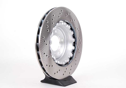 Belüftete Bremsscheibe für BMW Series 1 E82, Serie 3 E90, E92, E93 (OEM 34112283386). Original BMW