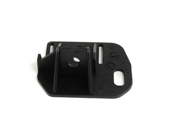 Soporte izquierdo para brazo de faro OEM 51647136827 para BMW E90, E90N, E91, E91N. Repuesto original BMW.