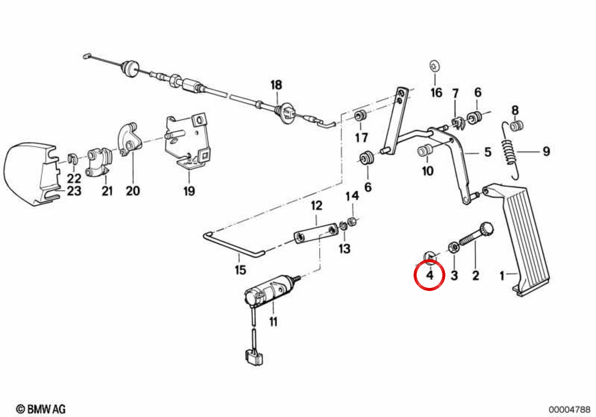 Couverture de protection OEM 35411156142 pour BMW E30, E36, E46, E34, E39, E32, E38, E31, Z3. BMW d'origine.