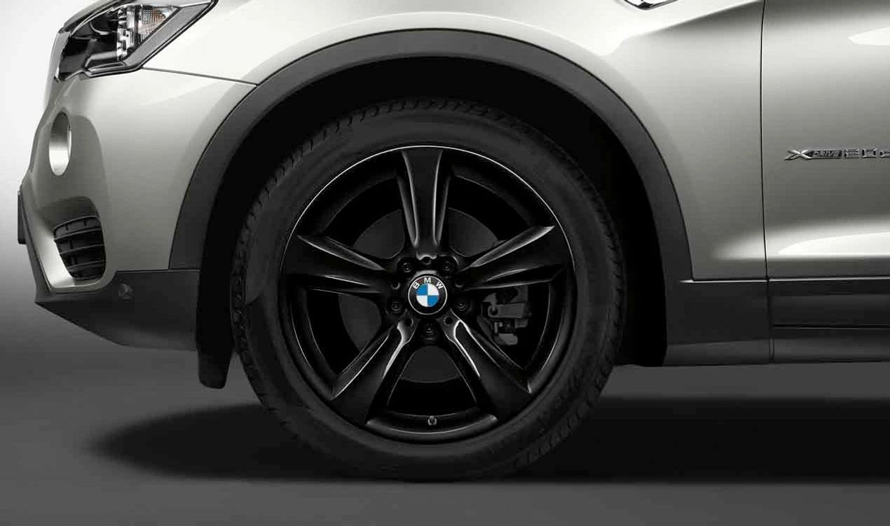 Pneumatico in alluminio Sternspeiche 606 per BMW F25, F26 (OEM 36116876764). BMW originale