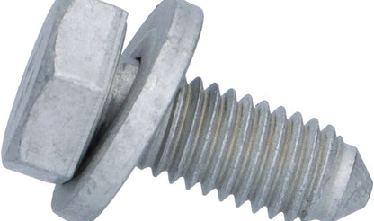 Tornillo hexagonal con arandela OEM 33326760345 para BMW E46, E83. Original BMW.
