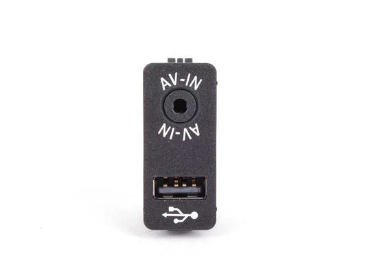 USB et AV-in OEM 84109229242 pour Mini R55, R56, R57, R58, R59, R60, R61. Mini d'origine.