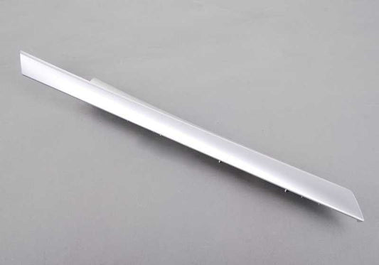 Aluminum decorative molding for BMW X5 E70 (OEM 51417137140). Genuine BMW