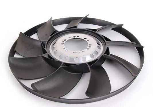 OEM radiator fan 17417504732 for BMW 7 E65 Series (735i, 745i, 760i) Models with N62/N73 motor. Compatible between 2001-2008. Original BMW.