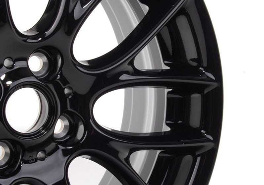 Rodas de alumínio JCW Cross Spoke Challenge R112 para MINI R50, R52, R53, R55, R55N, R56, R56N, R57, R57N, R58, R59 (OEM 36116795208). MINI original