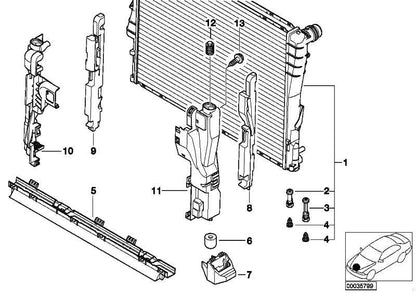 Tornillo Reglaje Enfriador Automatico Para Bmw E46 E83 E85. Original Recambios