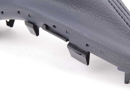 Cubierta palanca freno mano (color negro Panther) OEM 34421171195 para MINI R50, R52, R53. Original MINI. Ideal para renovar el aspecto interior del coche fácilmente.
