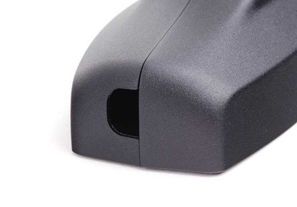 Juego de cubiertas base retrovisor OEM 51169121512 para BMW E60, E61, E70, E71, E72. Original BMW.