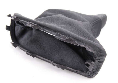 Cubierta de palanca de freno de mano OEM 34423424459 para BMW X3 E83, E83 LCI. Original BMW.