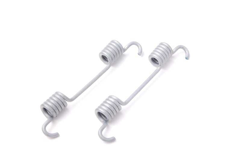Kit di servizio Set di scarpe frenetiche Riparazione per BMW E81, E82, E87, E88, E46, E90, E91, E92, E93, F30, F31, F32 (OEM 34212213310). BMW originale.