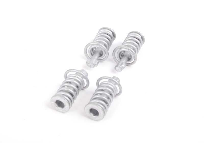 Kit di servizio Set di scarpe frenetiche Riparazione per BMW E81, E82, E87, E88, E46, E90, E91, E92, E93, F30, F31, F32 (OEM 34212213310). BMW originale.