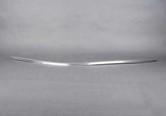 Upper Molding Chrome Window Left Front Door OEM 51337174387 For BMW X5 {E70, E70N}. Original BMW.
