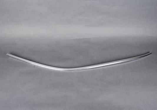 Upper Molding Chrome Window Left Front Door OEM 51337174387 For BMW X5 {E70, E70N}. Original BMW.