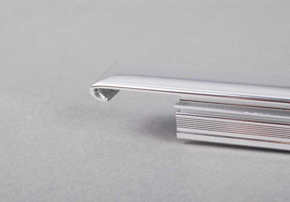 Upper Molding Chrome Window Left Front Door OEM 51337174387 For BMW X5 {E70, E70N}. Original BMW.