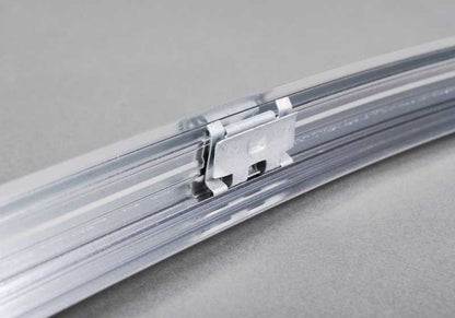Upper Molding Chrome Window Left Front Door OEM 51337174387 For BMW X5 {E70, E70N}. Original BMW.