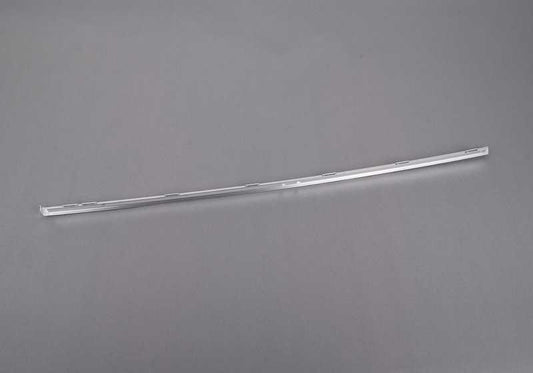 CHROME EMBELLEDER SUPERIOR FRAMEWORK LEFT TRAFTEE OM 51357174389 FOR BMW E70, E70N. Original BMW.