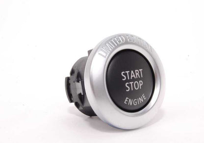 Bouton OEM Start / Stop 61317973477 pour BMW E81, E82, E87, E88, E90, E91, E92, E93. BMW d'origine.